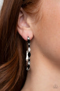 There Goes The Neighborhood - Black Earrings