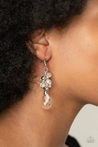 Before and AFTERGLOW - White Earrings