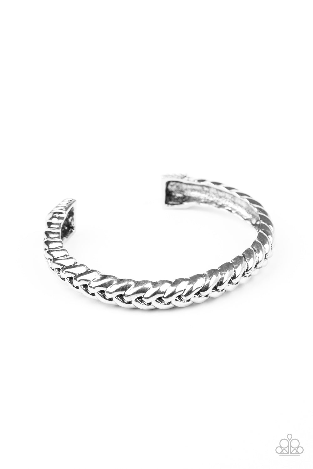 tough-as-nails-silver-mens bracelet