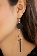 Raw Refinement - Black Earrings