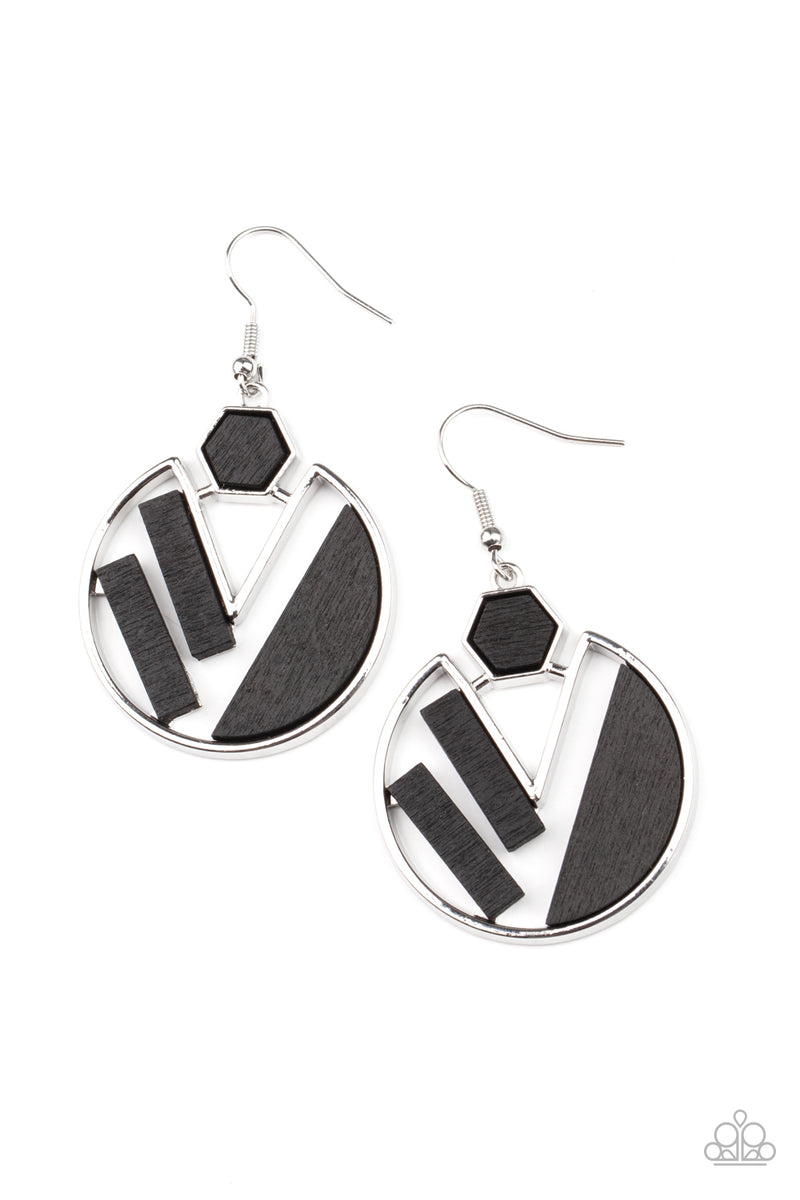 petrified-posh-black-earrings