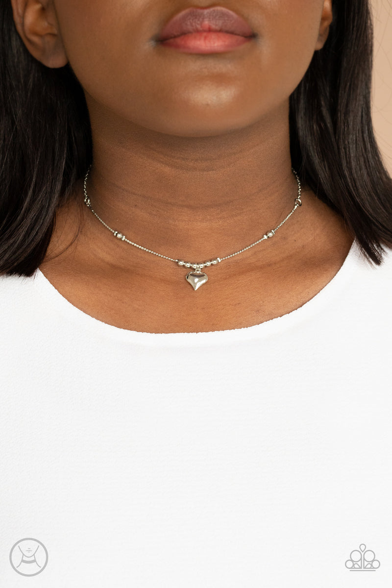 Casual Crush - Silver Necklace