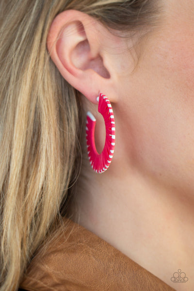 Everybody Conga! - Pink Earrings