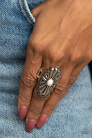 Cottage Couture - White Ring