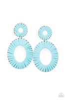 foxy-flamenco-blue-post earrings