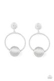 social-sphere-silver-post earrings