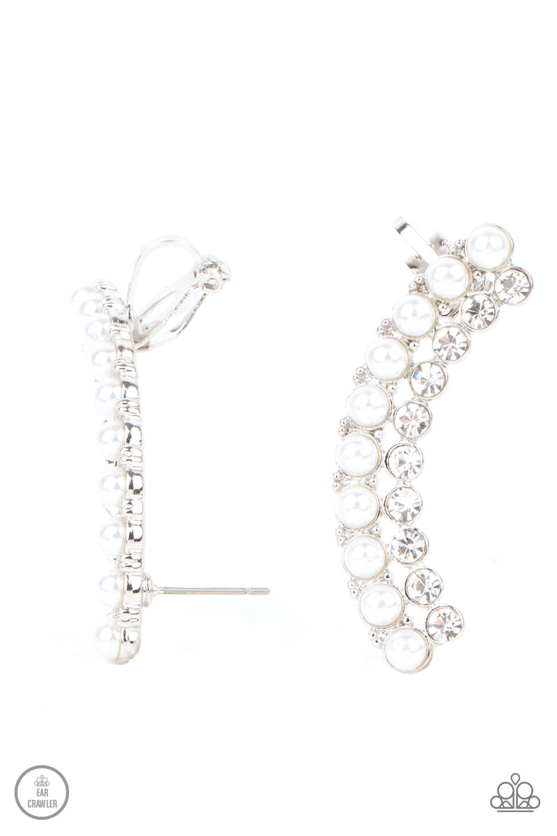 doubled-down-on-dazzle-white-post earrings