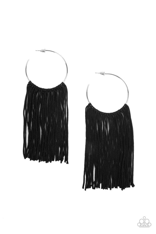 flauntable-fringe-black-earrings