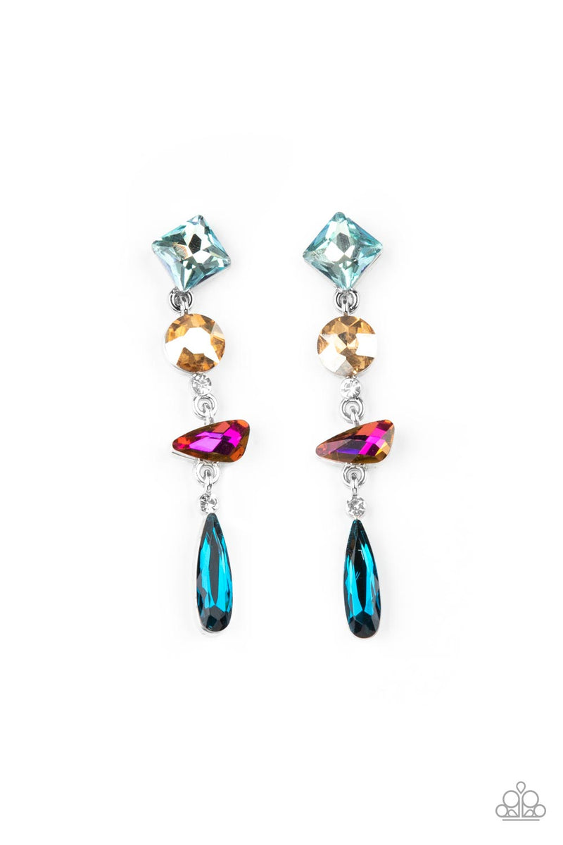 rock-candy-elegance-multi-post earrings