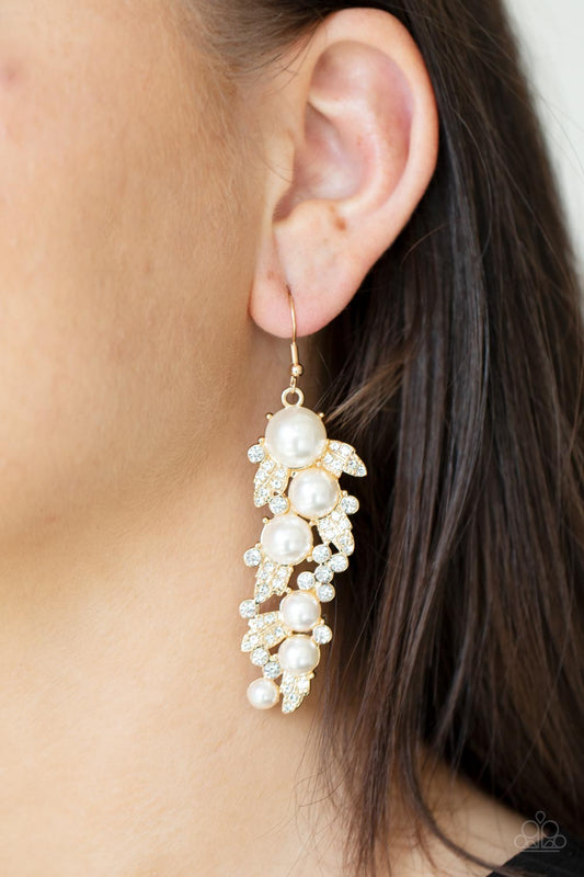 The Party Has Arrived - Gold Earrings