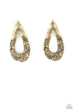 industrial-antiquity-brass-post earrings