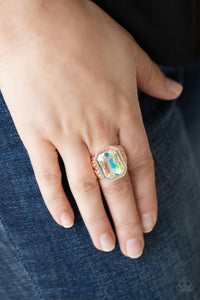 Galaxy Goddess - Rose Gold Ring