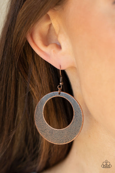 Outer Plains - Copper Earrings