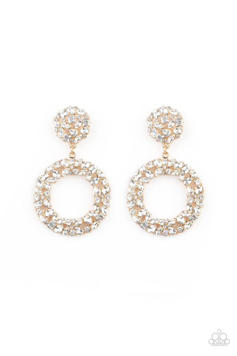 party-ensemble-gold-post earrings
