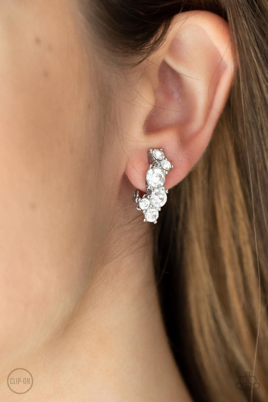 Cosmic Celebration - White Clip-On