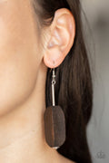Tamarack Trail - Brown Earrings