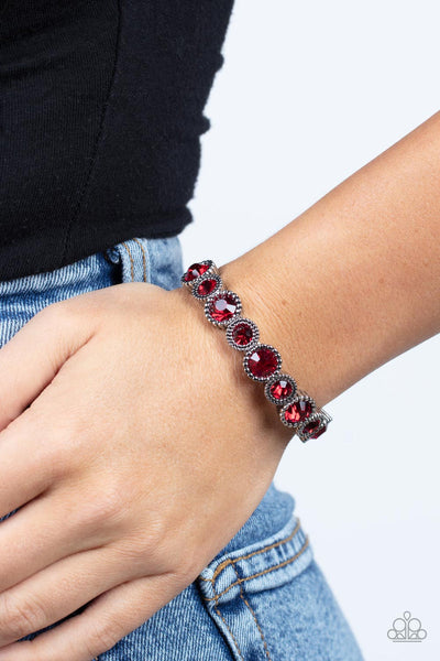 Phenomenally Perennial - Red Bracelet