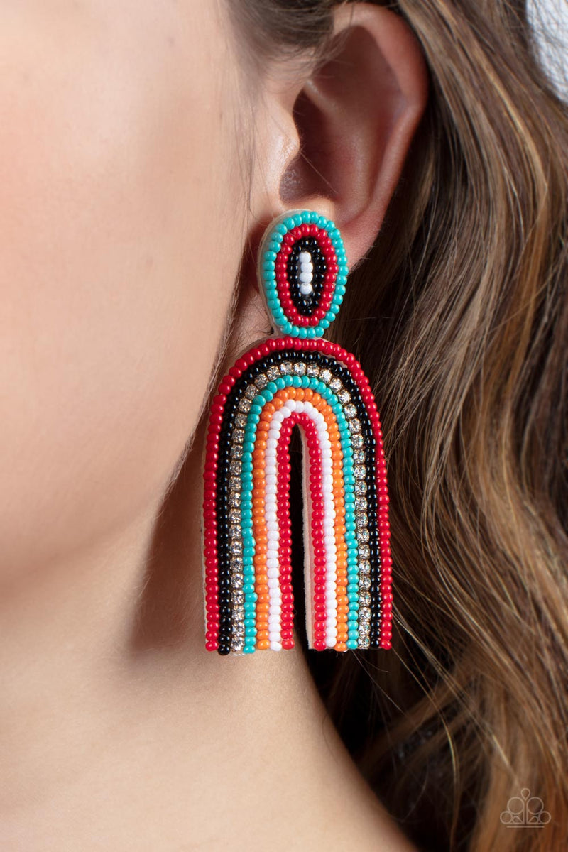 Rainbow Stick Earrings