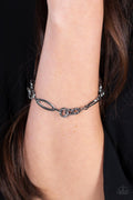 Chic Charmer - Black Bracelet