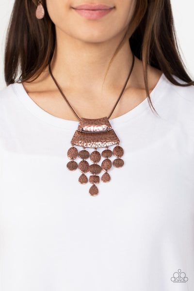 Totem Trek - Copper Necklace