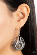 Summer Sojourn - White Earrings