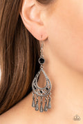 Viva la DIVA - Black Earrings