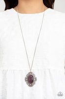 Dream Board Dazzle - Purple Necklace